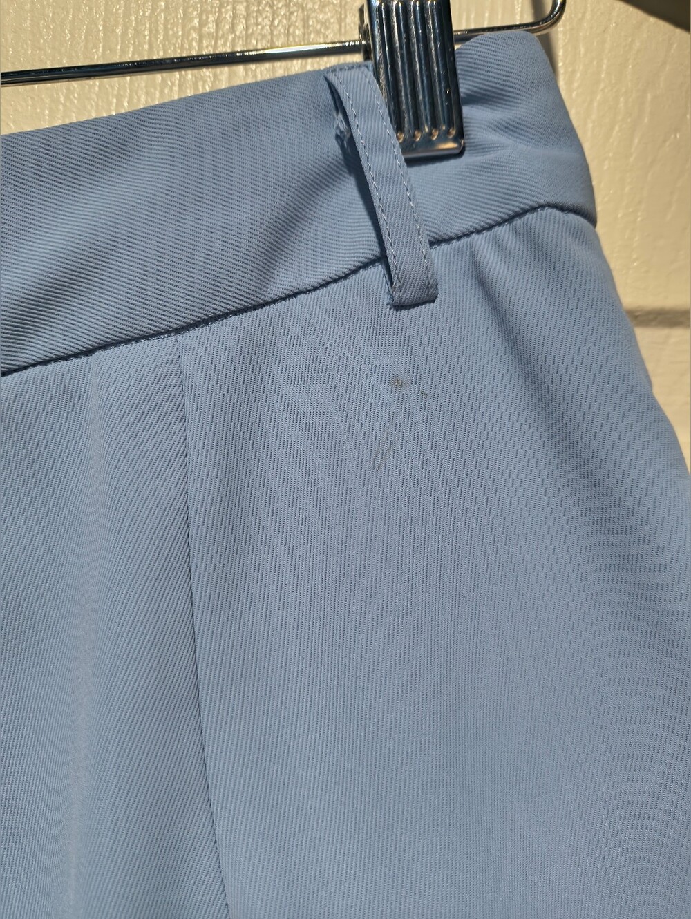 Commense Sky Blue Wide-Leg Trousers - Picture 5 of 10